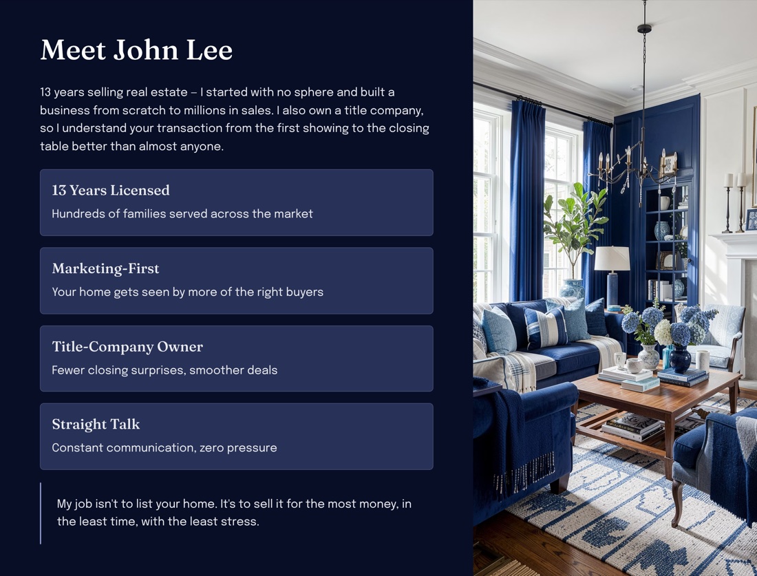 Agent bio page
